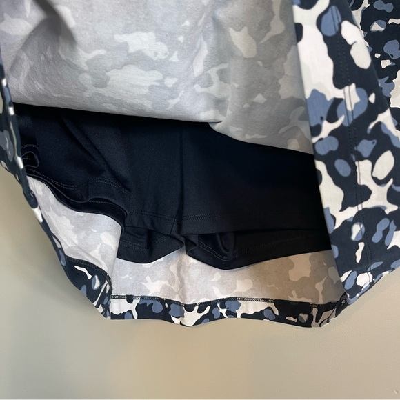 Christopher Banks Knit A Line Skort Size Small Skirt Shorts Blue Printed New - Picture 4 of 8